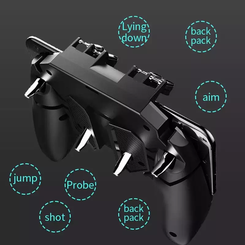 Ak66 Six Finger Pubg Controller For Smartphone Android Ios