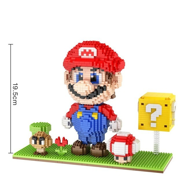 Super Mario Yoshi  figures Mini blocks 160 pcs SEALED box 