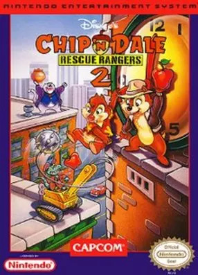 Chip-n-Dale-Rescue-Rangers-2-Nes-Game-Free-Region-Only-Cartridge