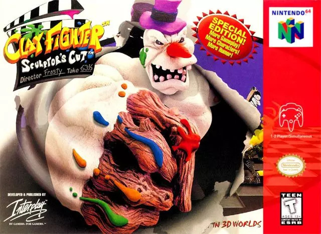 Clay-Fighter-Sculptors-Cut-Nintendo-64-Game-N64