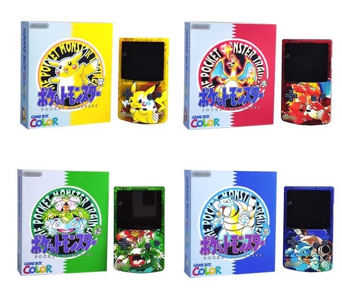 Coque Pokemon Pour Gameboy Color GBC - Game Boy Replacement Case