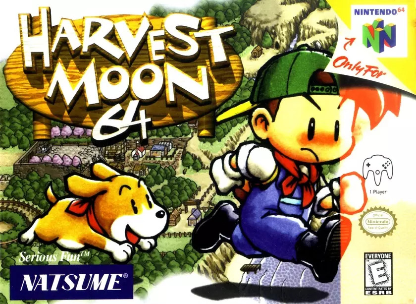 Harvest-Moon-64-Nintendo-64-Game-N64-English-Version-only-Cartridge