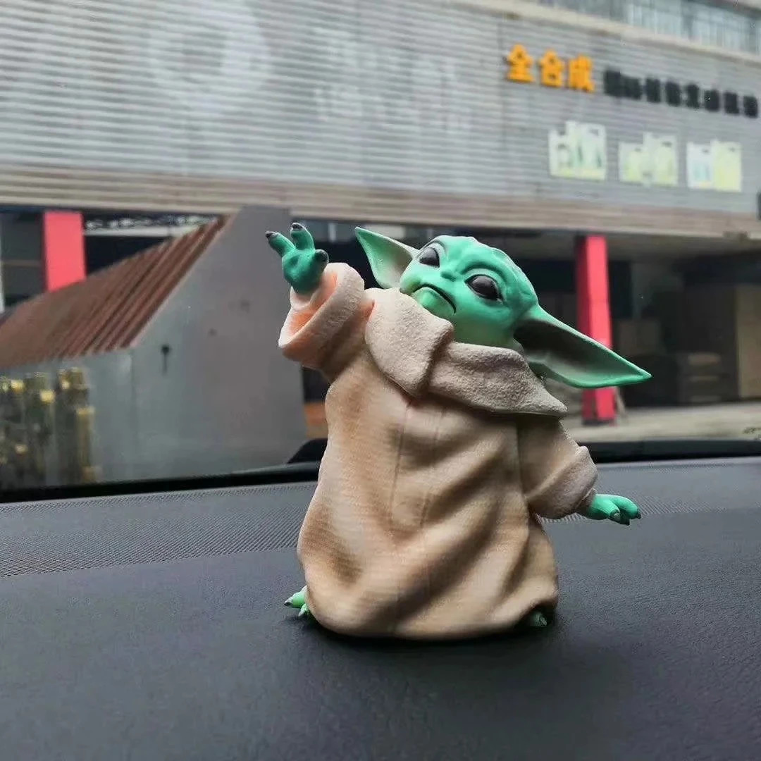New-Action-Figure-Awesome-Little-Baby-YODA-Statue