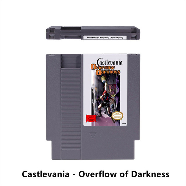 NES-Game-Nintendo-NES-Castlevania-Overflow-of-Darkness