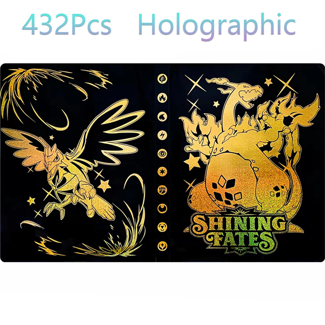 New-Pokemon-Trading-Cards-Holder-Different-Styles-432-pcs