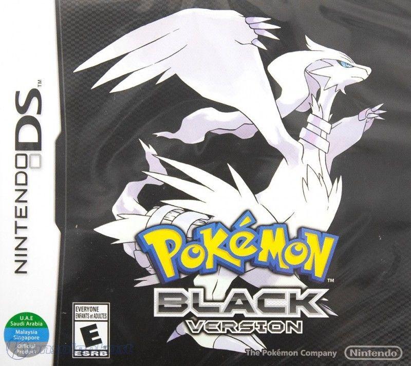 Pokemon Black Nintendo Ds Game 2ds 3ds English Spanish