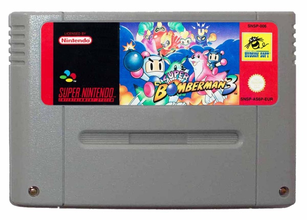 SNES Super Bomberman 3 