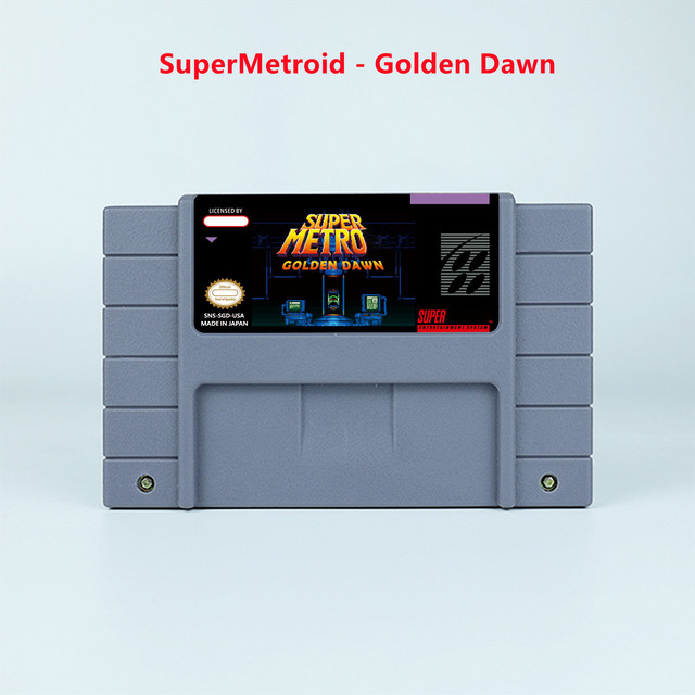 Super-Metroid-Golden-Dawn-SNES-Game-English-USA-NTSC