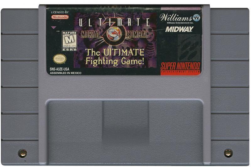 Ultimate Mortal Kombat 3 SNES Super Nintendo
