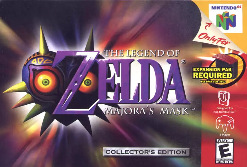 Zelda Majora's Mask - Nintendo 64 Game - N64 - English Version - only ...