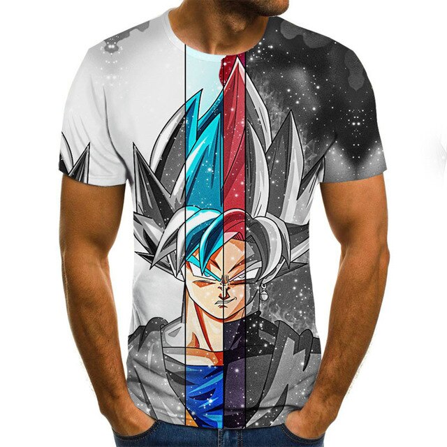 Dragon Ball Z Shirt 3d Print Polyester All Size Available Goku