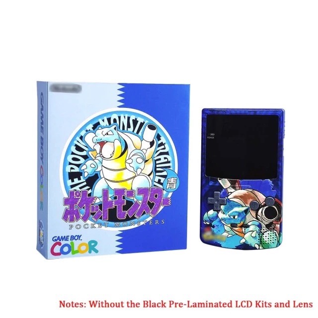 COQUE GAME BOY Color Pokémon Ectoplasma custom + Kit Tournevis EUR