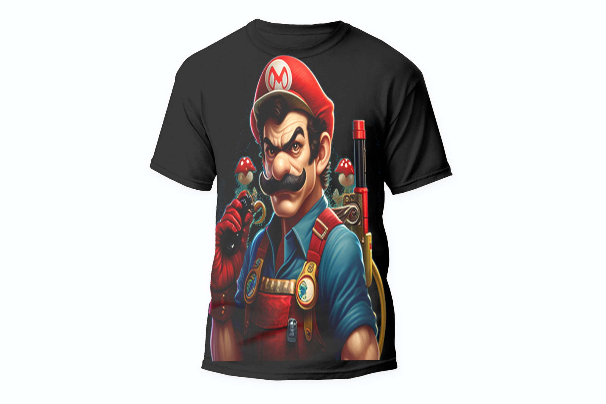 Real-Man-Super-Mario-T-shirt-Iconic-Gaming-Legend-Reimagined