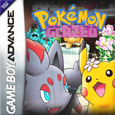 Pokemon Glazed Gameboy Advance Game Gba English Version Only Cartridge