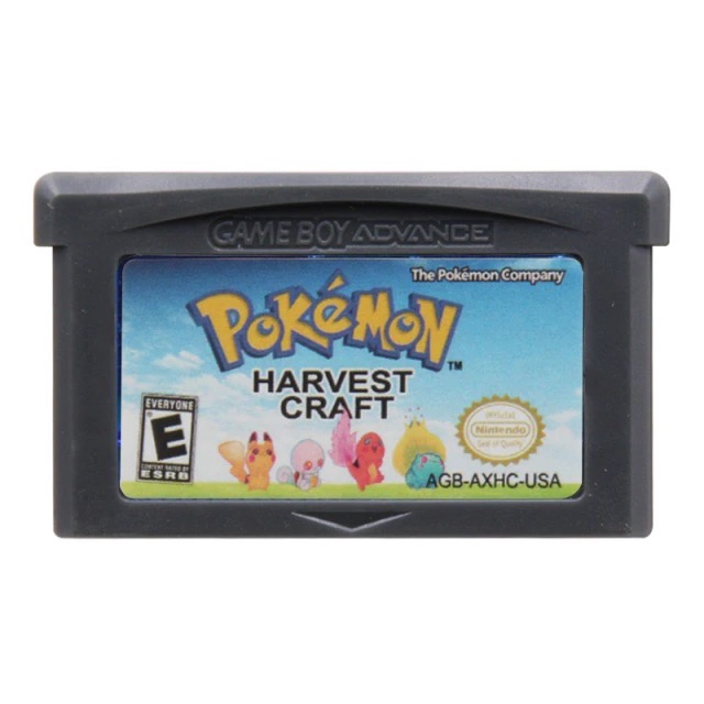 Pokemon Harvest Craft Gameboy Advance Game Gba Only Game