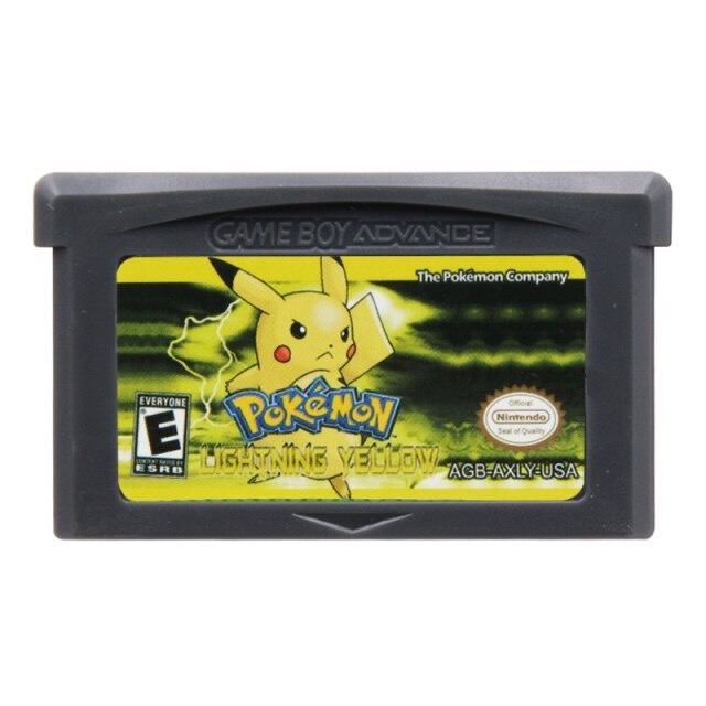 Cartucho Fita Pokémon Thunder Yellow Game Boy Advance Gba / Nds