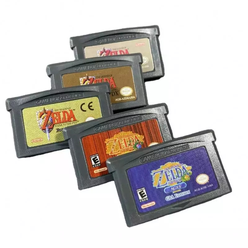The Legend Of Zelda For Gameboy Advance: The Minish Cap - Link'S Awakening  Dx - Oracle Of Seasons - Oracle Of Ages - Four Swords Buytoplaygame - Buy  Retro Games And Repro